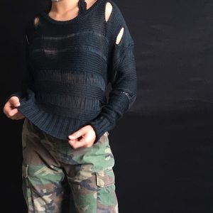 Super cute cut out sweater